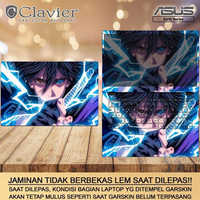 NEW Cover Garskin Laptop Asus E410 E410M E410MA E410MAO Bening Transparan