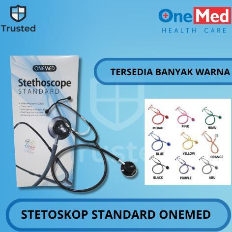 Stetoskop Onemed Dual Head Original Bergaransi 1 Tahun terlaris