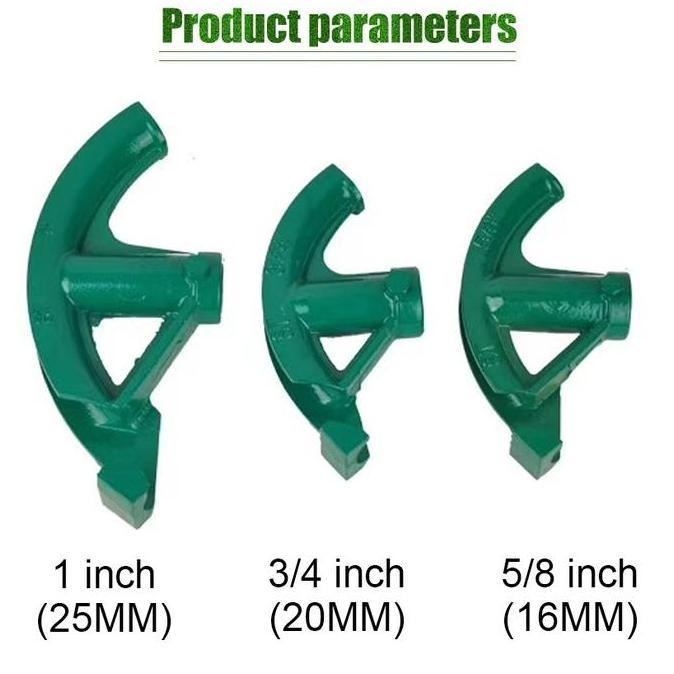 SOJEHBOW 16/20/25mm Tabung Manual Bending Pipa Bender Tube Bender Mesin Bending Pipa