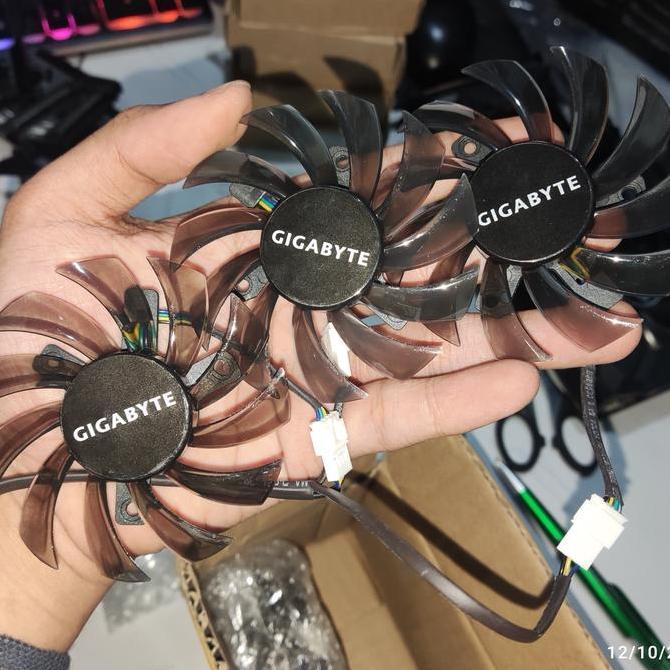 Fan Vga Gigabyte GTX 760ti 770 780ti gtx 670 680 R9 290X 75mm 4pin