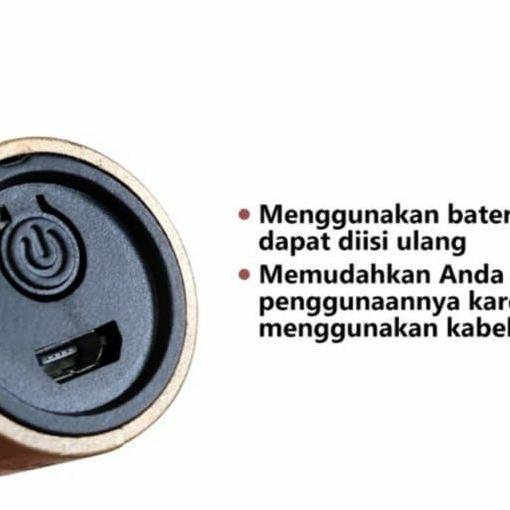 Alat Cukur Rambut Elektrik Cukuran Electric Mesin Pencukur Profesional Hair Clipper Vintage Mini Cas