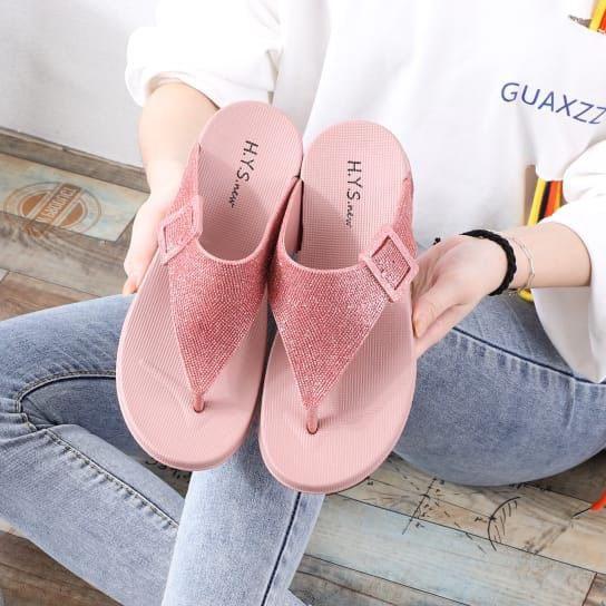 Cuci Gudang  Sandal Wanita Terbaru 2022/Sendal Jepit Karet Hys New 1025/Sendal Jelly Import