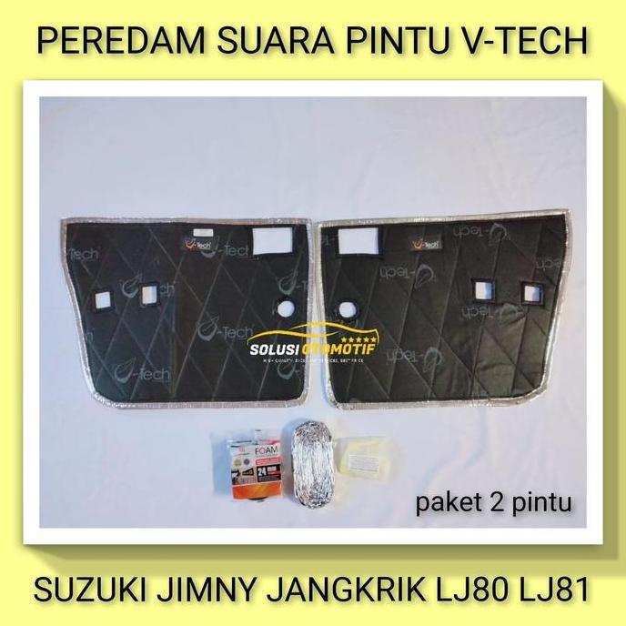 Suzuki Jimny Jangkrik Lj80 Lj81 1970-1981+ Peredam Suara Pintu Mobil
