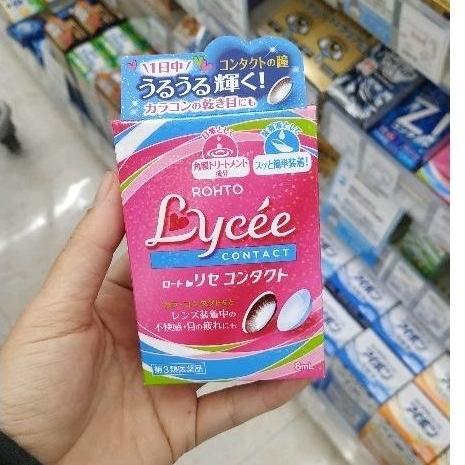 Rohto Lycee Eyedrops Untuk Contact Lens 8ml Melembabkan Mata terlaris