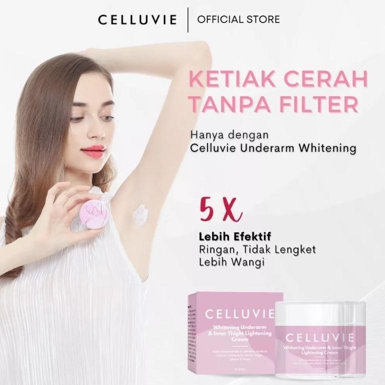NEW CELLUVIE Pemutih Ketiak dan Selangkangan/Celluvie Whitening Underarm [terbaik][terlaris]