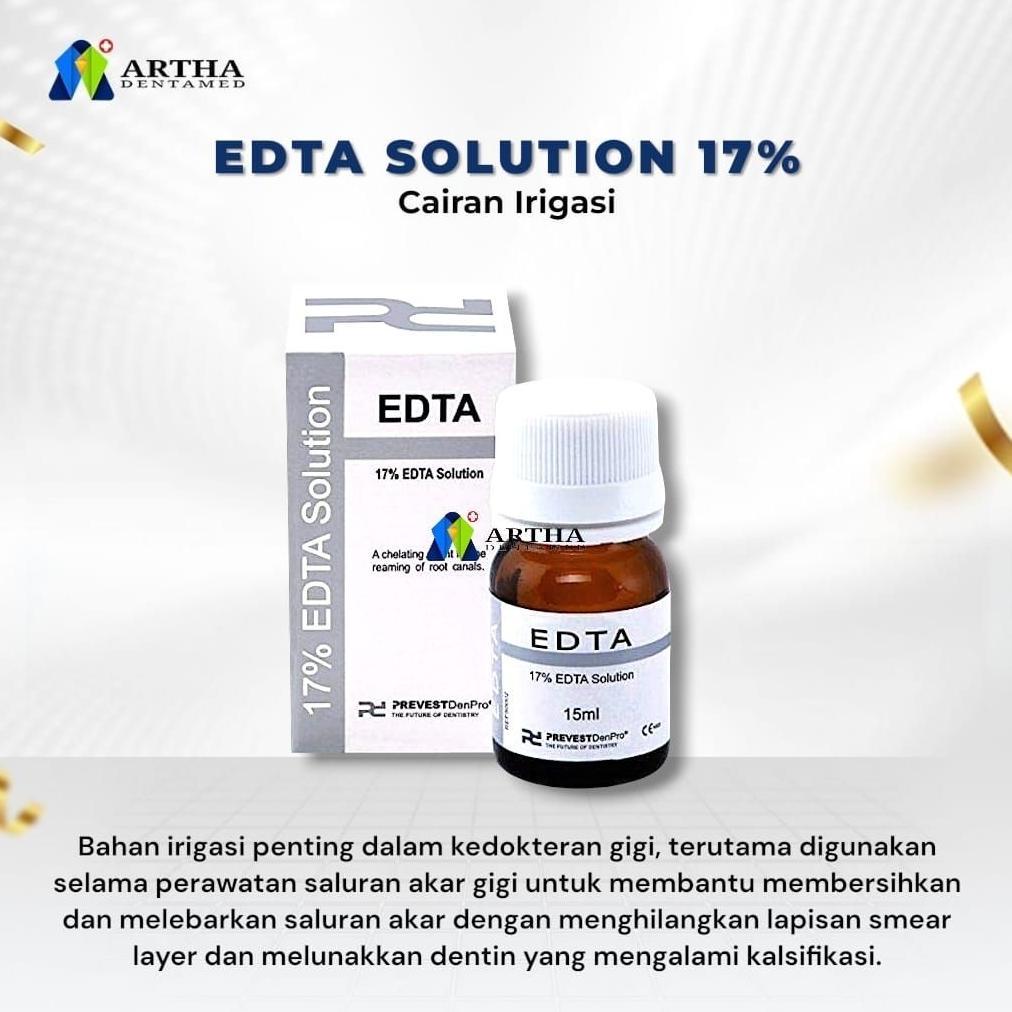 PREVEST EDTA SOLUTION 17% / EDTA CAIR / LARUTAN EDTA / CAIRAN IRIGASI AKAR terlaris
