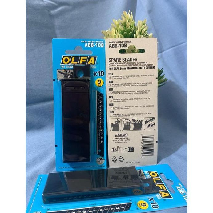 OLFA ABB-10B Refill Cutter 9mm  (10 Pcs/Pack) Spare Blade  9mm