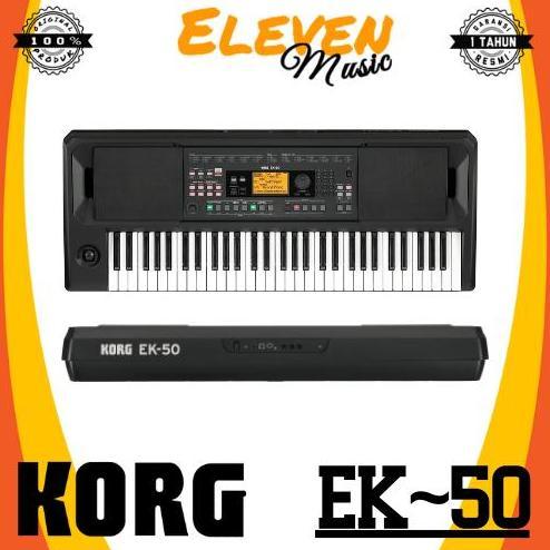 Ready  Korg EK-50 61-keys Entertainer Keyboard KOEG EK50 Keyboard Portable Paket