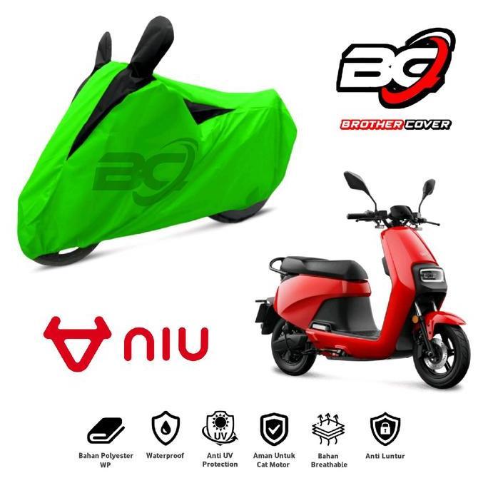 Cover Motor Listrik Niu Penutup & Sarung Sepeda Motor Listrik Niu Anti Air