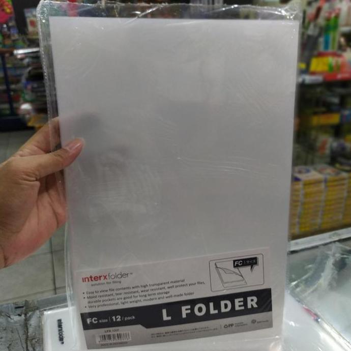 map clear sleeves F4 interx folder