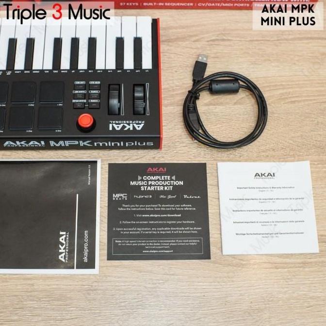 AKAI MPK MINI PLUS 37 keys ORIGINAL Midi Controller