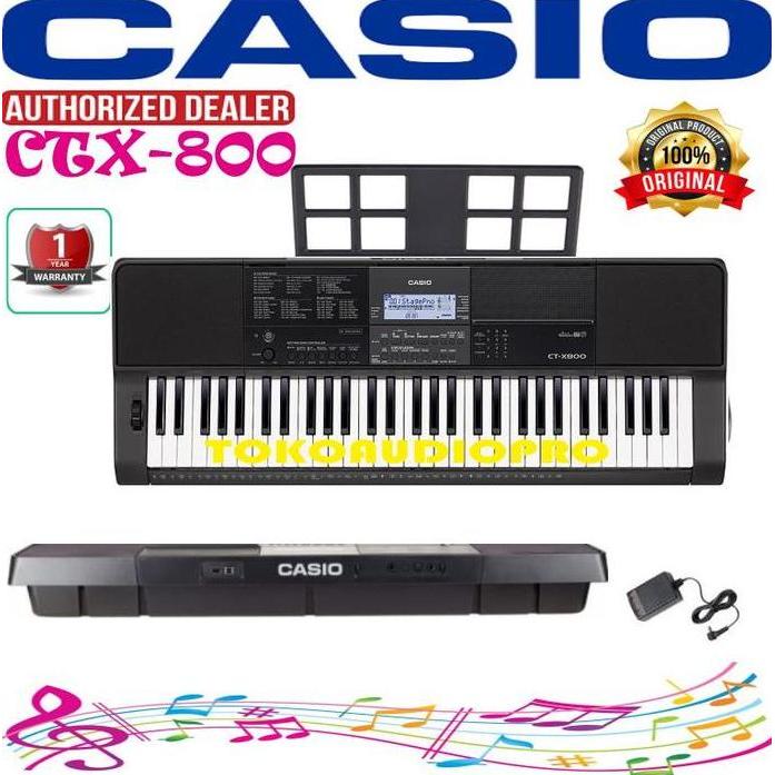 Ready  Casio CTX800 Paket Keyboard Casio Ctx-800