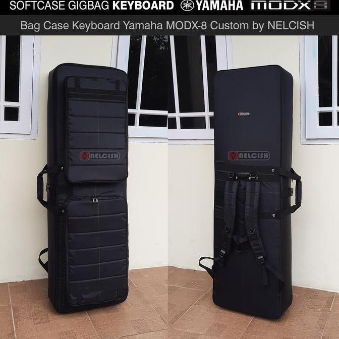 Ready  Tas Gigbag Softcase Keyboard Yamaha MODX-8 Custom Bag Modx-8 NELCISH