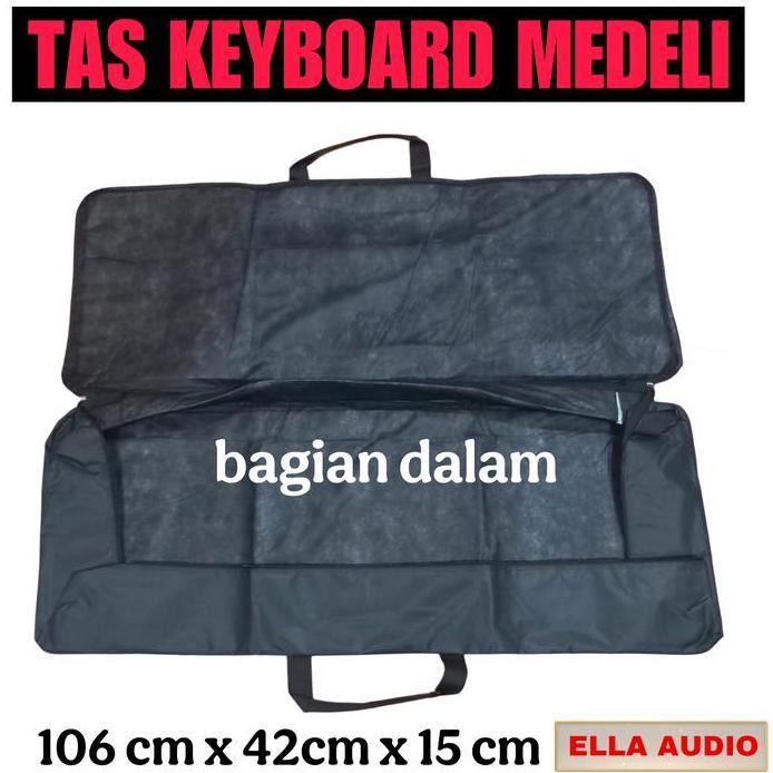 Ready  Tas Keyboard Medeli Softcase  jinjing Keyboard medeli