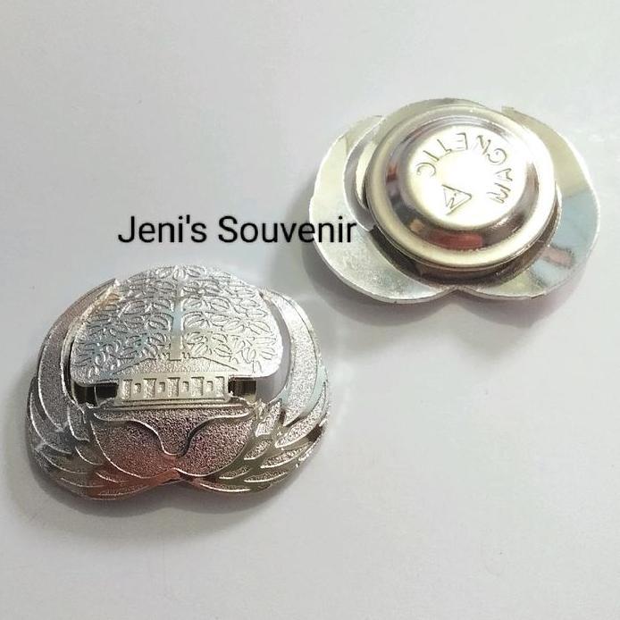 Pin Korpri Silver Model lux series - bros korpri - lencana korpri Perak