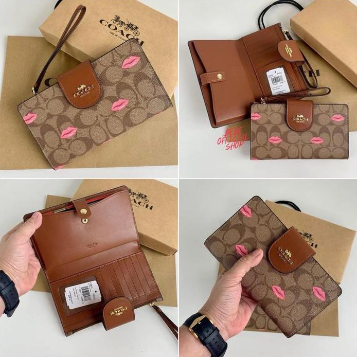 Wallet Wanita Techphone / Dompet Wanita / Dompet Handphone / Long Wallet / Women Wallet / Dompet Pan