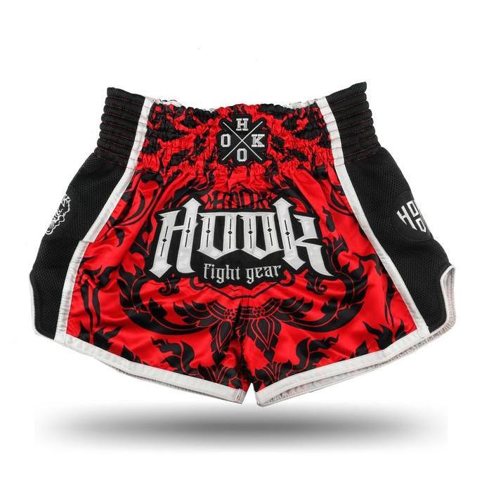 Celana Muaythai Hook, Celana Kickboxing, Celana Pendek Muaythai