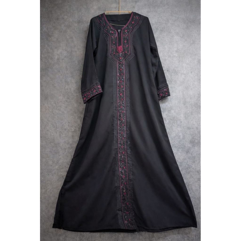 gamis hitam pl terawat
