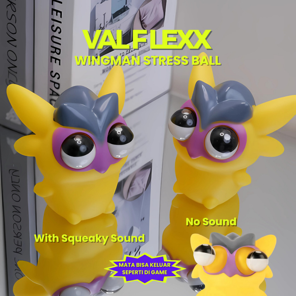 Wingman Valorant Flex Tactibear Stressball - Termurah Full Garansi Legal Point VP Top Up 2026 Terbar