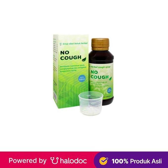 No Cough Obat Batuk Herbal 120 Ml - Obat Batuk & Flu - Halodoc