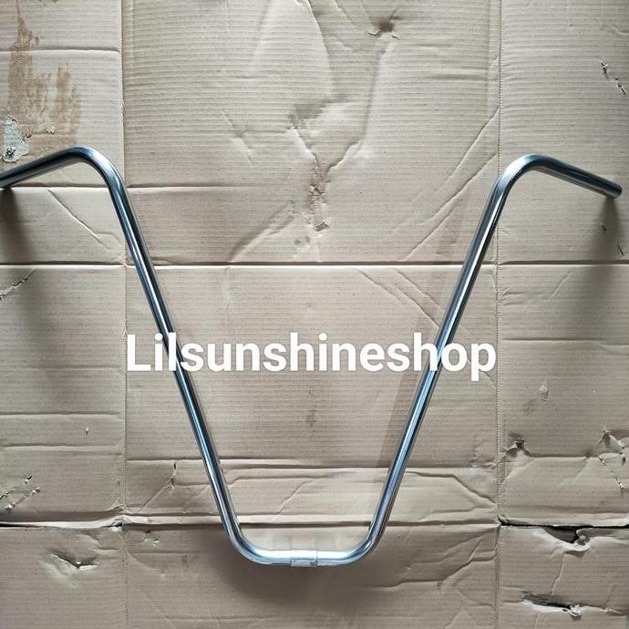 Ready Stang Setir Handlebar Model V Tinggi Sepeda Lowrider Klasik Retro CP