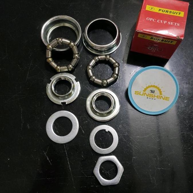 Ready BB Set PURSUIT Kom Gir Tengah Crank As Langsung Sepeda Anak BMX Mini Lipat 12 16 18