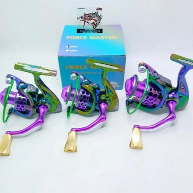 Reel Lizard Force master 1000-6000 Metal Body & Power handle