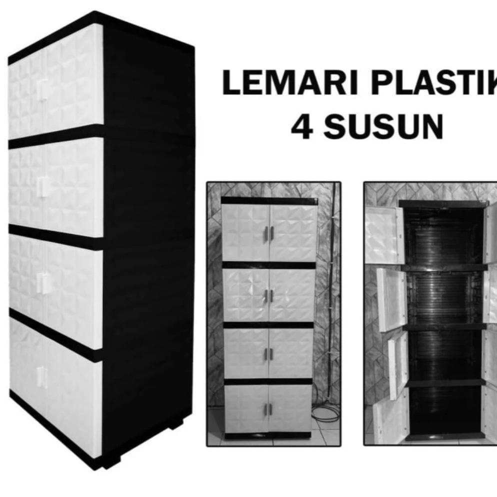 Viral  Lemari Plastik / Laci Lemari Plastik Tabitha Diamon Non Kunci