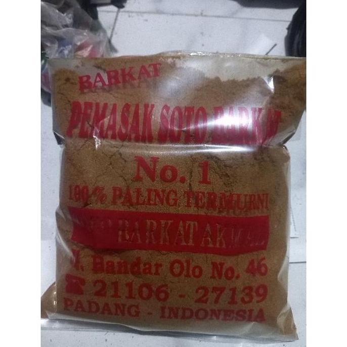 Bumbu Soto Bubuk Barkat 500 gr