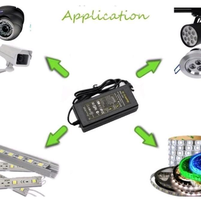 Adaptor 12 volt 5 ampere Adaptor Pompa DC