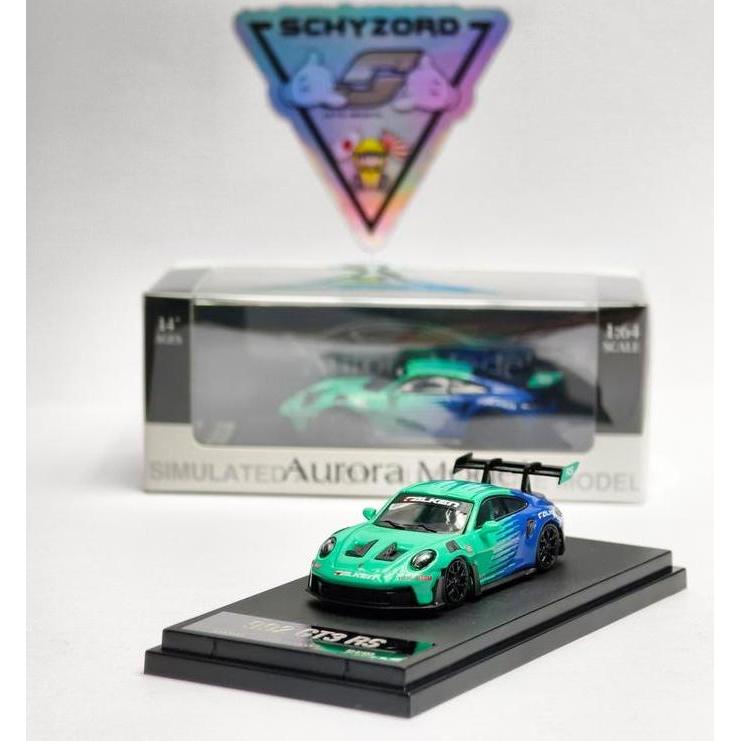 New  Time Micro x Aurora Model Porsche 911 GT3 RSR 992 FALKEN Limited Edition