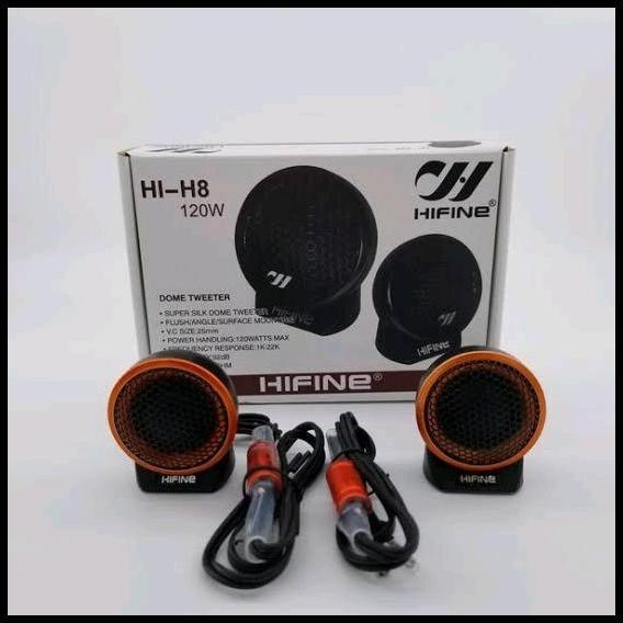 GRATIS ONGKIR TWEETER MOBIL MURAH HIFINE HI H8 / TWEETER DOME MOBIL MURAH / TWEETER PREMIUM KUALITAS