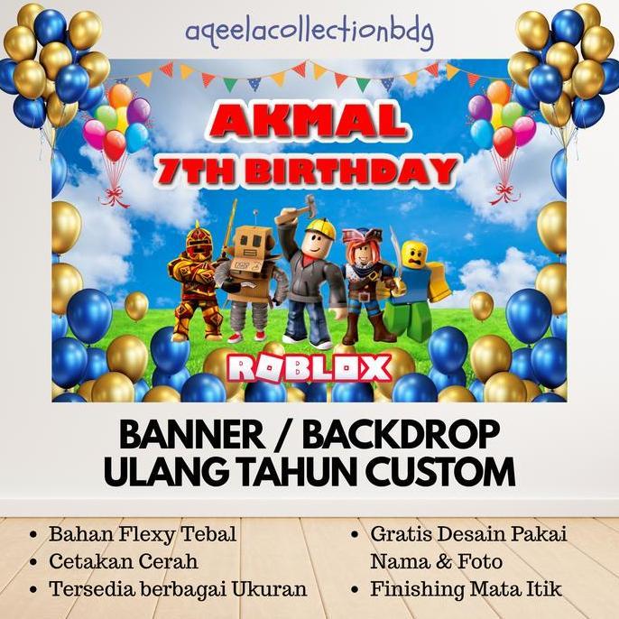 Ready  Backdrop Banner Ulang Tahun Anak - Spanduk Khitan Tedak siten Tasyakuran CUSTOM