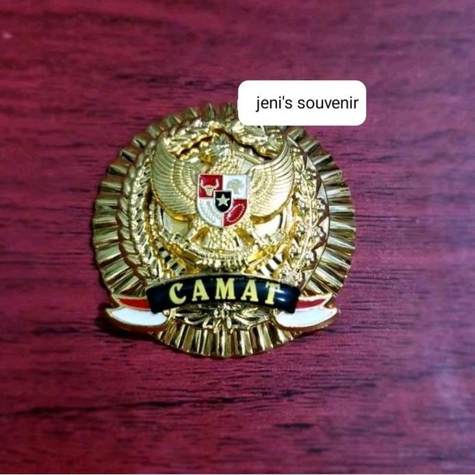 Pin camat model magnet terbaru - lencana camat murah