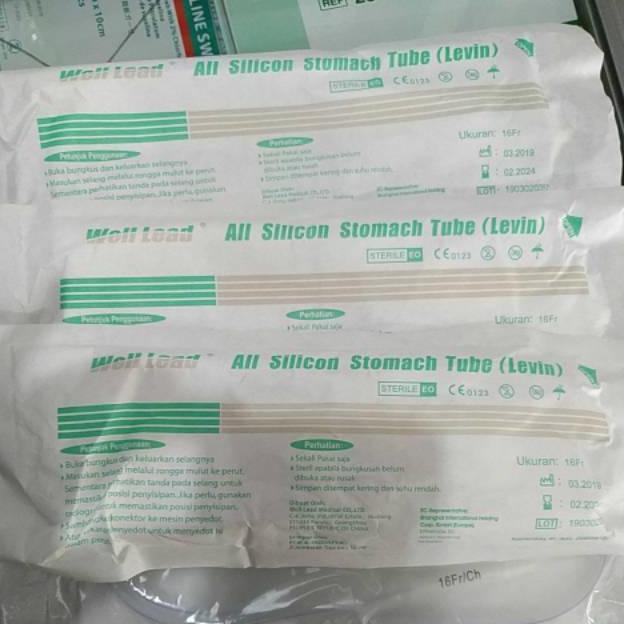 TERLARIS NGT SILICON / STOMACH TUBE / SELANG NGT / NGT / SELANG NGT SILICON
