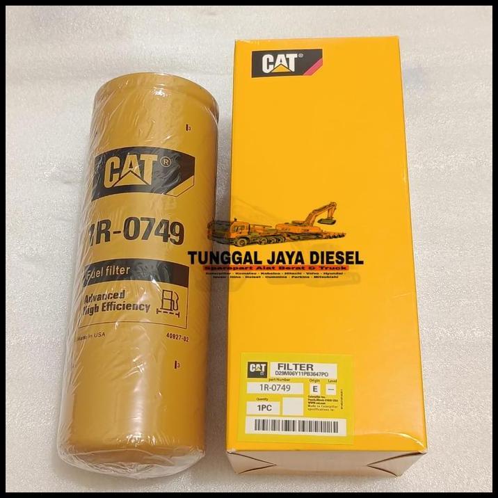 GRATIS ONGKIR FILTER SOLAR 3406B 3406C 3406E 3408 FUEL FILTER 1R-0749 / 1R0749 