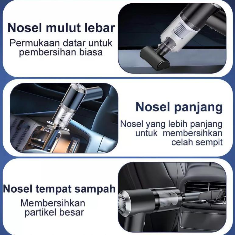 TERBARU Philips Vacuum Cleaner 5 IN 1 Penyedot Debu Nirkabel Genggam 998000Pa Portabel Daya Tinggi R