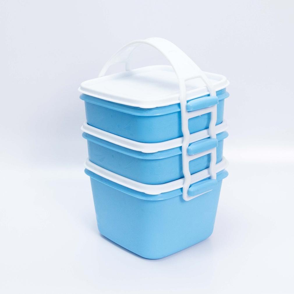 Hot Deals Rantang Takuma Susun 3 Rtgs3 Plastik Pastel