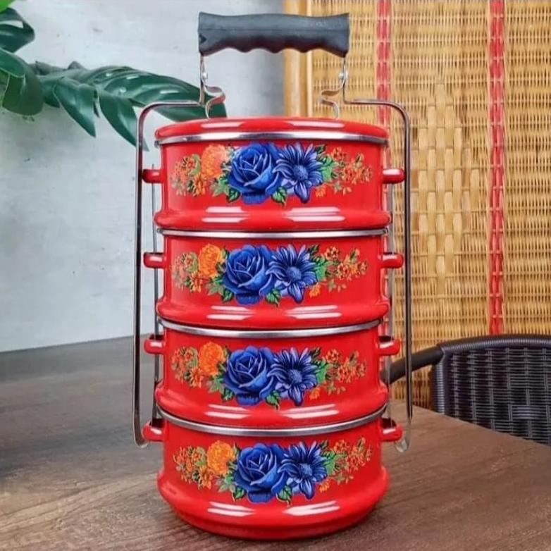 Promo Terbaru Rantang Maspion Panda Rantang Enamel Rantang Susun 4