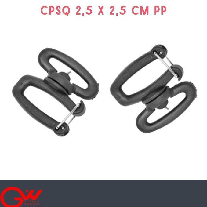 CC CPSQ 25.25 PP | KEW KEW S 25/25mm| KEW2 PUTAR | PENGAIT KAITAN TAS| BUCKLE murah