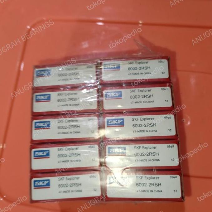 NEW BALL BEARINGS 6002 2RSH SKF