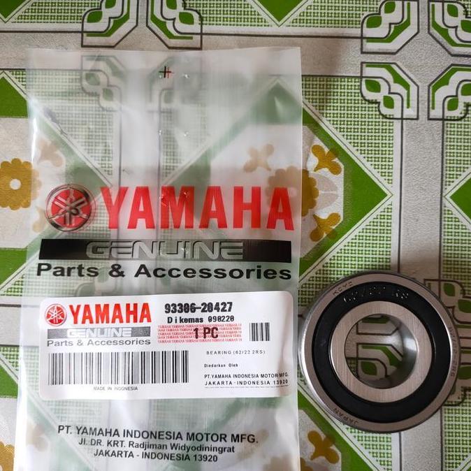 NEW Bearing Laher Kruk As Laher Roda Belakang Mio sporty Mio Soul. 62/22. 93306-20427