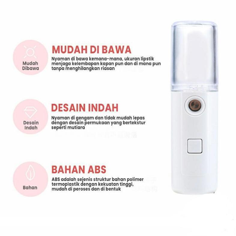 HOT PRODUCT Nano spray murah nano spray wajah mini murah nano spray portable ORI gratis ongkir
