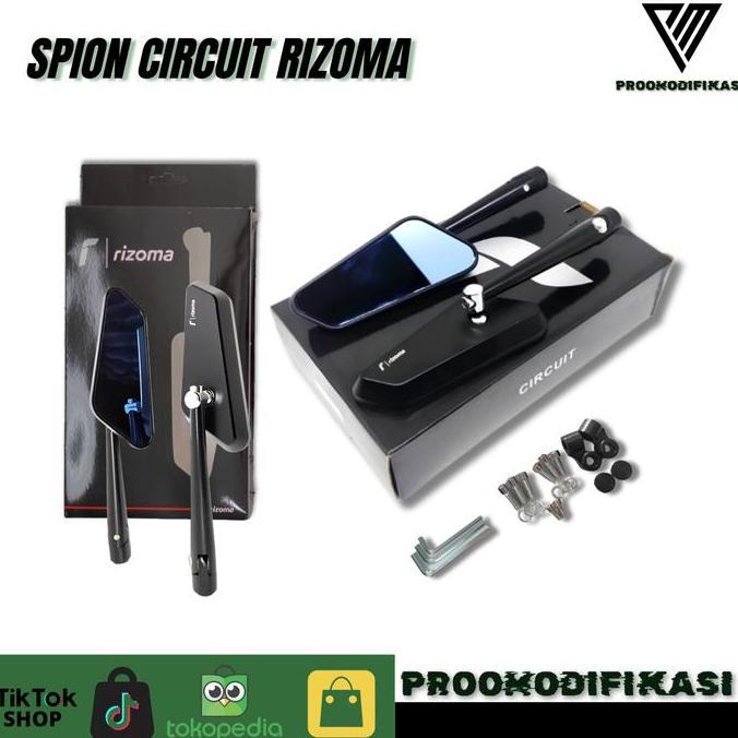 NEW SPION CIRCUIT RIZOMA GRADE A UNIVERSAL SEMUA MOTOR KASCA SPION RIZOMA MOTORCYCLE ACCESSORIES AKS