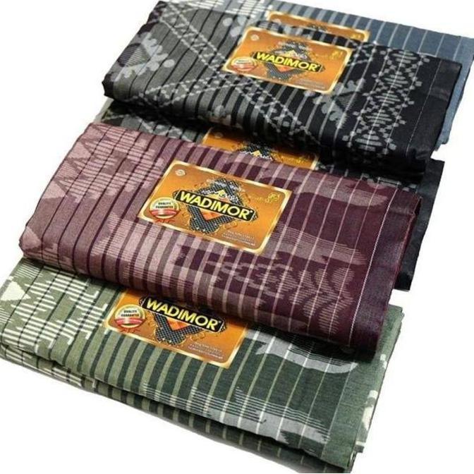 NEW SARUNG WADIMOR MOTIF BALI SARUNG TENUN WADIMOR MOTIF BATIK BALI KEMBANG UK DEWASA ORI
