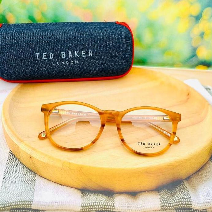 New frame kacamata pria wanita kotak elegan asetat ted baker frames grade original murah