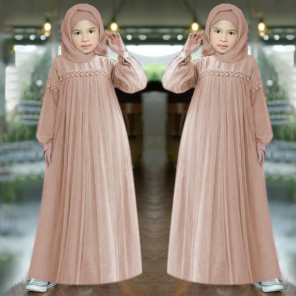 diskon xc - maxi nuraini / couple nuraini / maxi zoya / dress maxi tile / gamis muslim terbaru