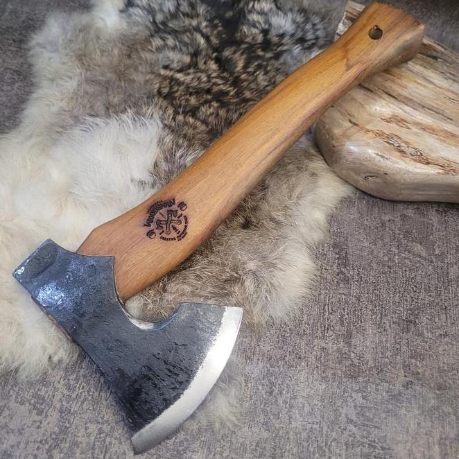 Kampak Bushcraft Ul Viking Axe Klasik Survival Outdoor Hunting