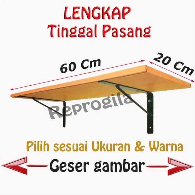 Rak Dinding Tempel / Rak Dinding Aesthetic / Ambalan Dinding / Meja Dinding Tempel Tembok Terlaris