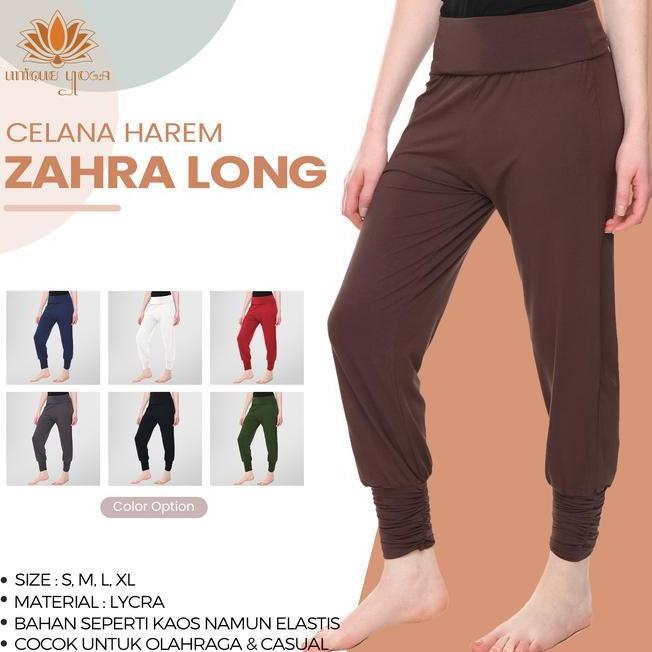Celana Harem Zahra Celana Harem Zahra Wanita Abu Biru - Hijau Lembut Panjang
